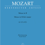 Mozart, W.A. - Missa in B - flat major K. 275 (272b) - Remenyi House of Music