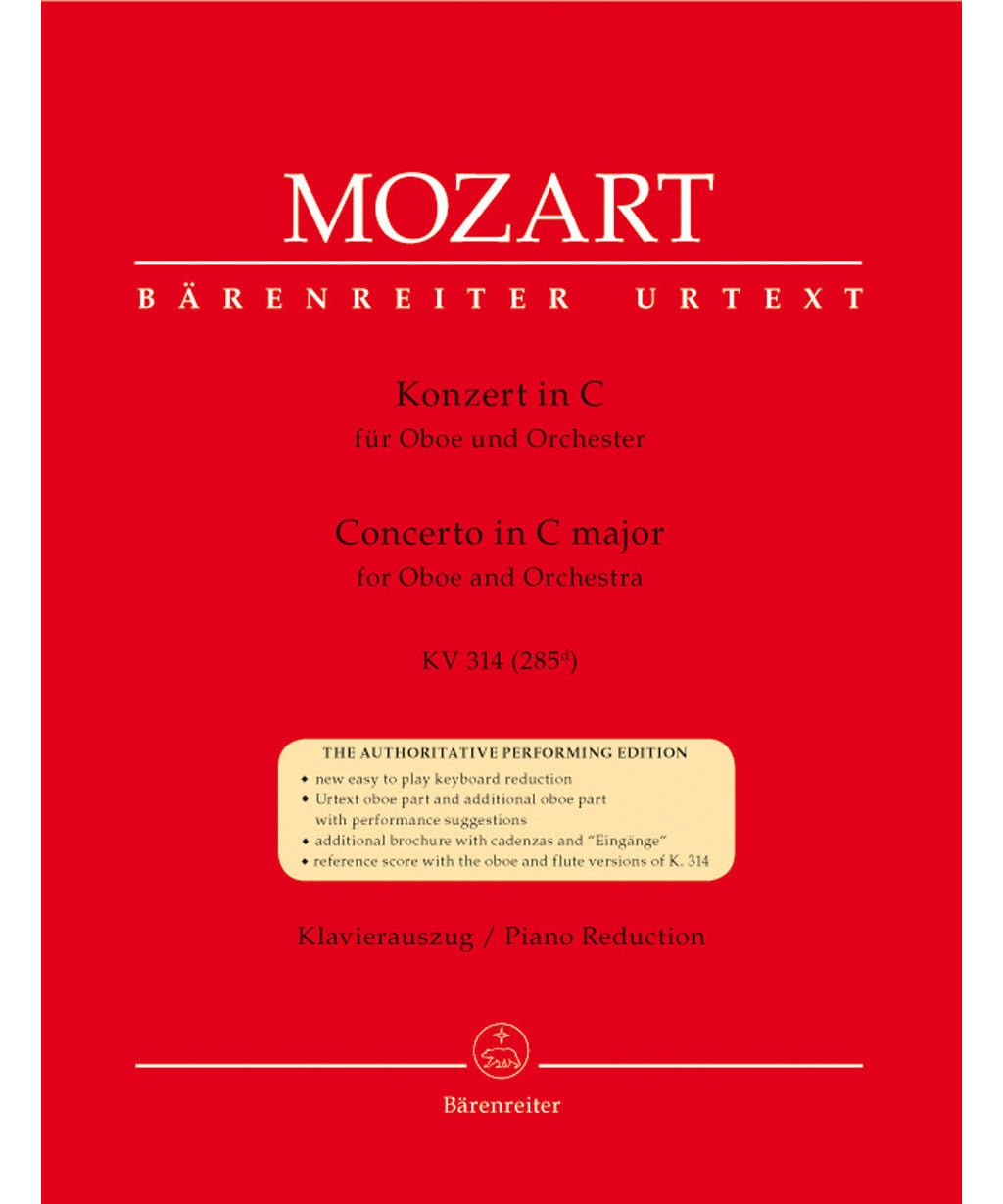 Mozart W.A. - Oboe Concerto In C KV 314 - Remenyi House of Music