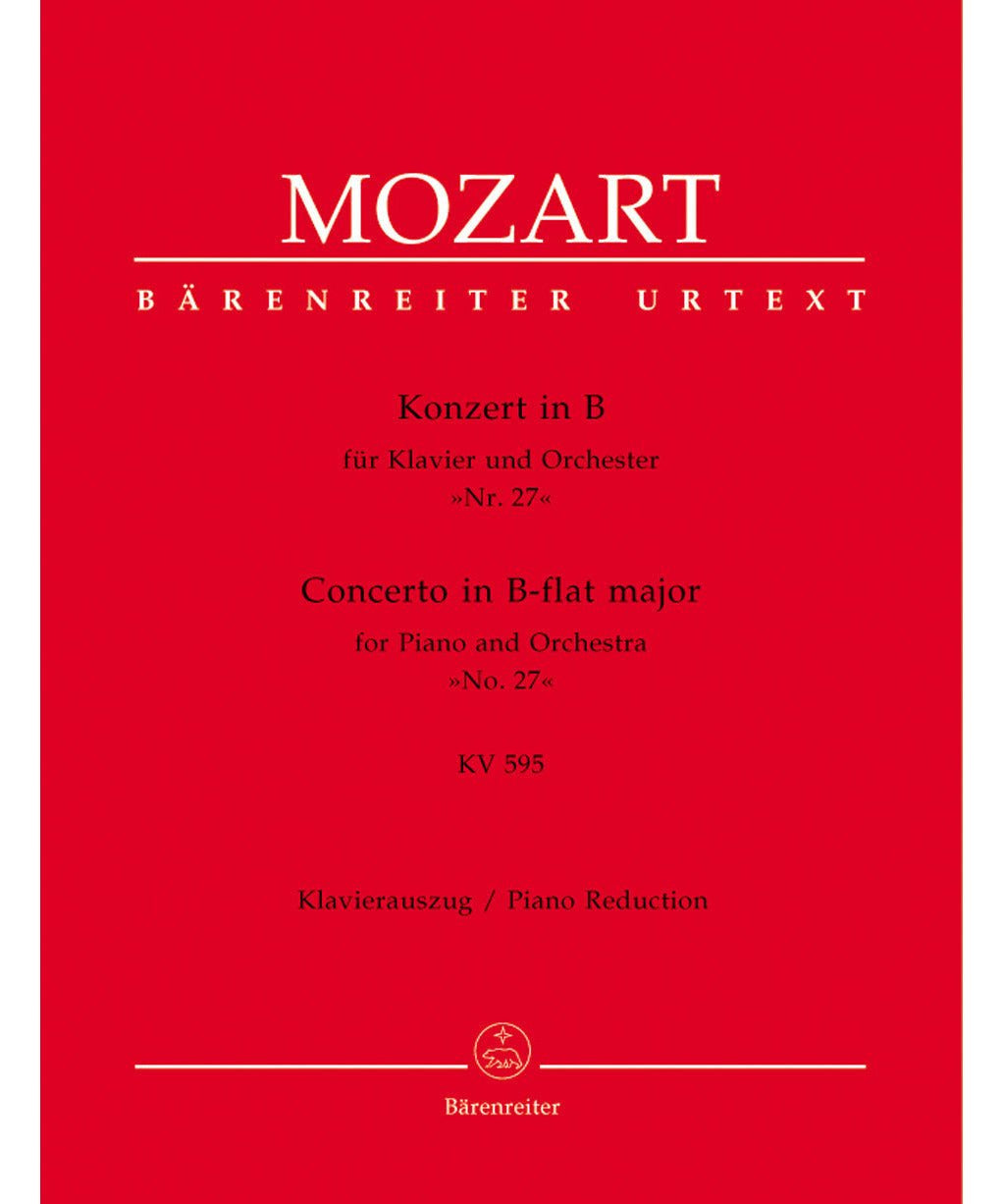 Mozart W.A. - Piano Concerto 27 In B flat KV 595 - Remenyi House of Music