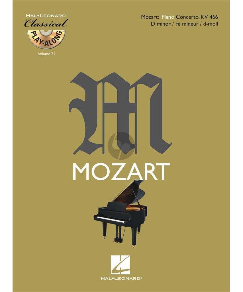 Mozart W.A. - Piano Concerto In D - Kv 466 Book & Cd - Remenyi House of Music