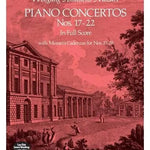 Mozart, W.A. - Piano Concertos 17 - 22 - Full Score - Remenyi House of Music