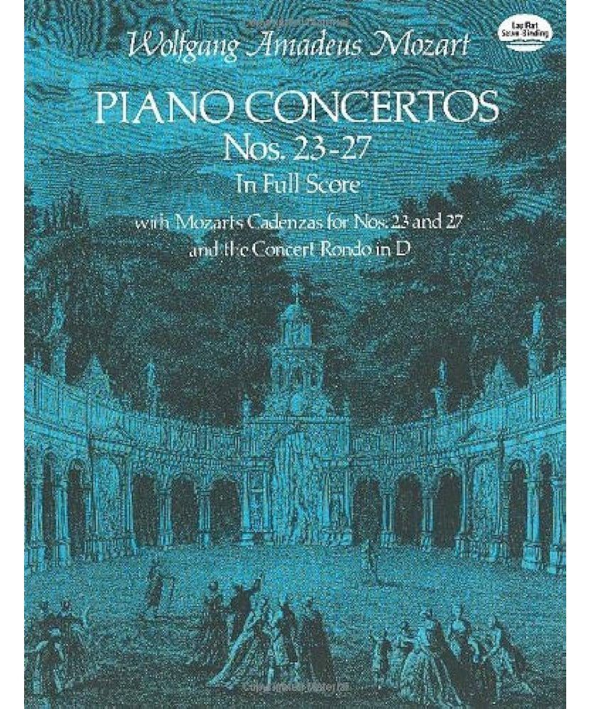 Mozart W.A. - Piano Concertos 23 - 27 - Full Score - Remenyi House of Music