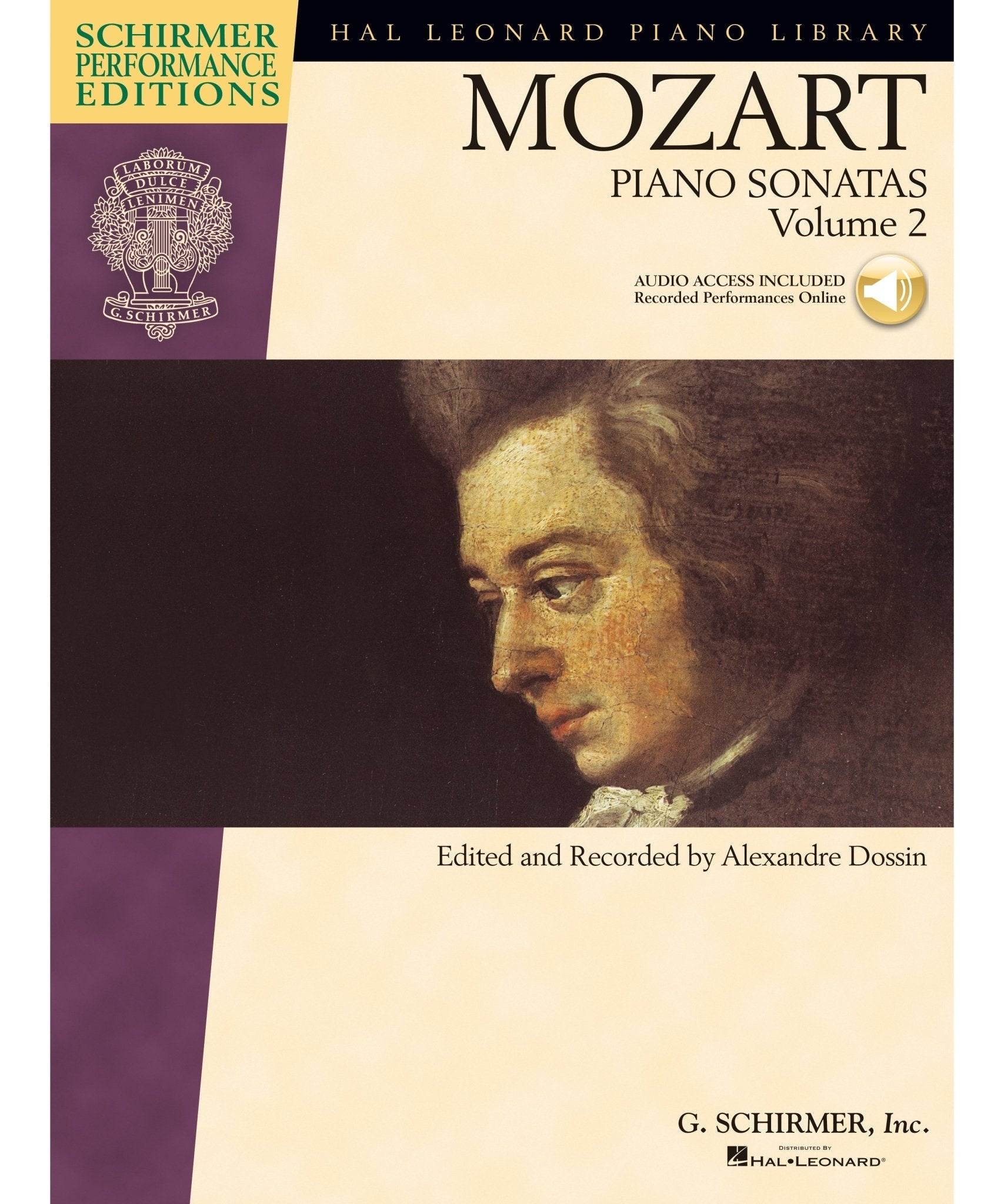 Mozart, W.A. - Piano Sonatas, Volume 2 - Schirmer Performance Editions - Remenyi House of Music
