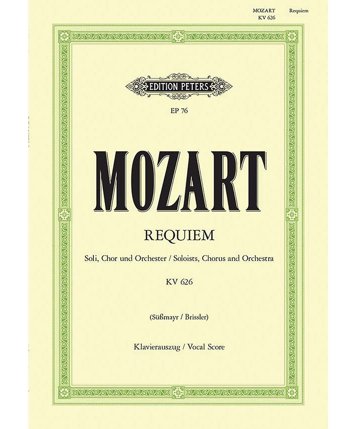 Mozart, W.A. - Requiem in D, K. 626 - Remenyi House of Music