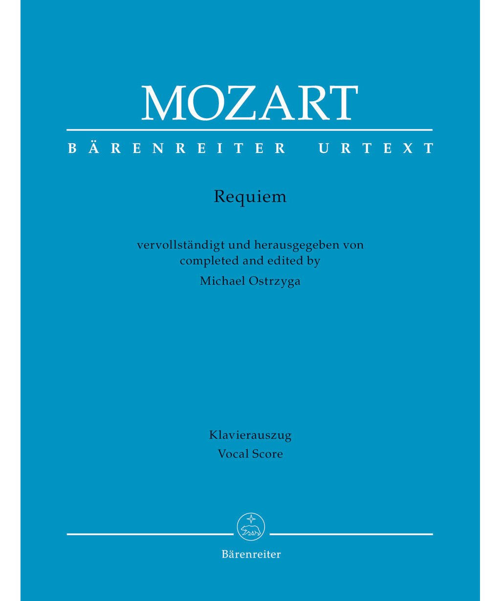 Mozart W.A. - Requiem Kv 626 Completed By Michael Ostrzyga - Remenyi House of Music