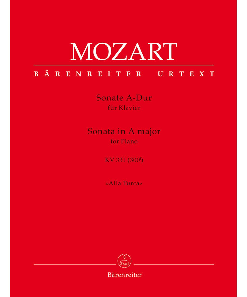Mozart, W.A. - Sonata for Piano in A major K. 331 (300i) - Remenyi House of Music