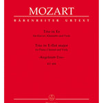 Mozart, W.A. - Trio for Piano, Clarinet and Viola in E - flat major K. 498 "Kegelstatt - Trio" - Remenyi House of Music