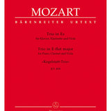Mozart, W.A. - Trio for Piano, Clarinet and Viola in E - flat major K. 498 "Kegelstatt - Trio" - Remenyi House of Music