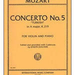 Mozart, W.A. - Violin Concerto 5 in A, K. 219 - Remenyi House of Music