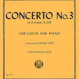 Mozart W.A. - Violin Concerto No. 3 in G, K. 216 with Ysaÿe Cadenza - Remenyi House of Music