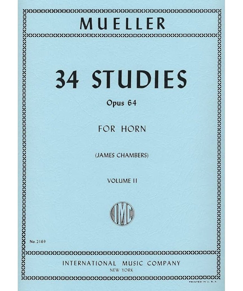 Mueller B. - 34 Studies Op 64 V 2 - Remenyi House of Music