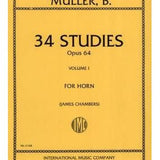 Mueller B. - 34 Studies, Op. 64, Volume 1 - Remenyi House of Music