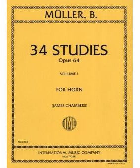 Mueller B. - 34 Studies, Op. 64, Volume 1 - Remenyi House of Music