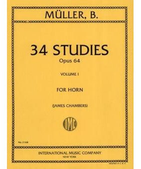 Mueller B. - 34 Studies, Op. 64, Volume 1 - Remenyi House of Music