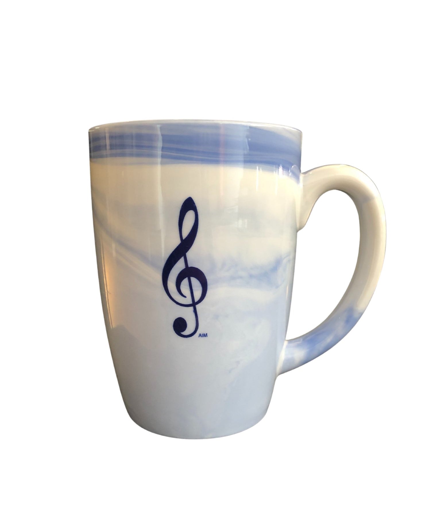 Mug - Marbelized Treble Clef (Blue) - Remenyi House of Music