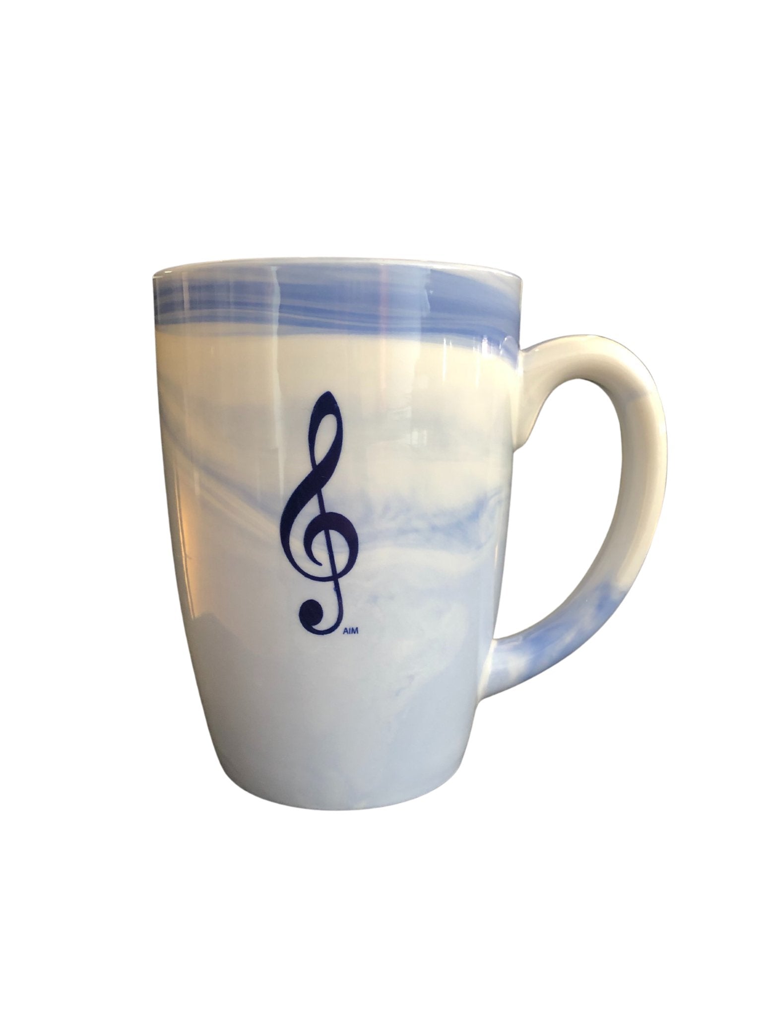 Mug - Marbelized Treble Clef (Blue) - Remenyi House of Music