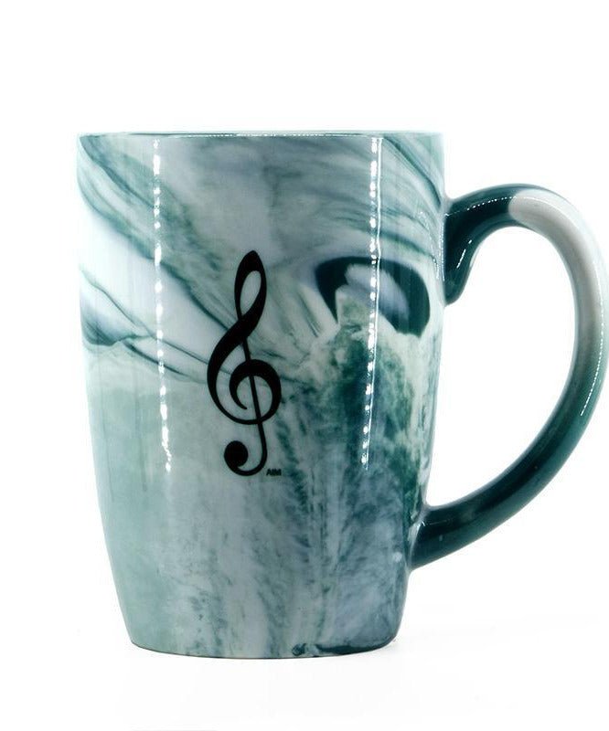 Mug - Marbelized Treble Clef (Green) - Remenyi House of Music