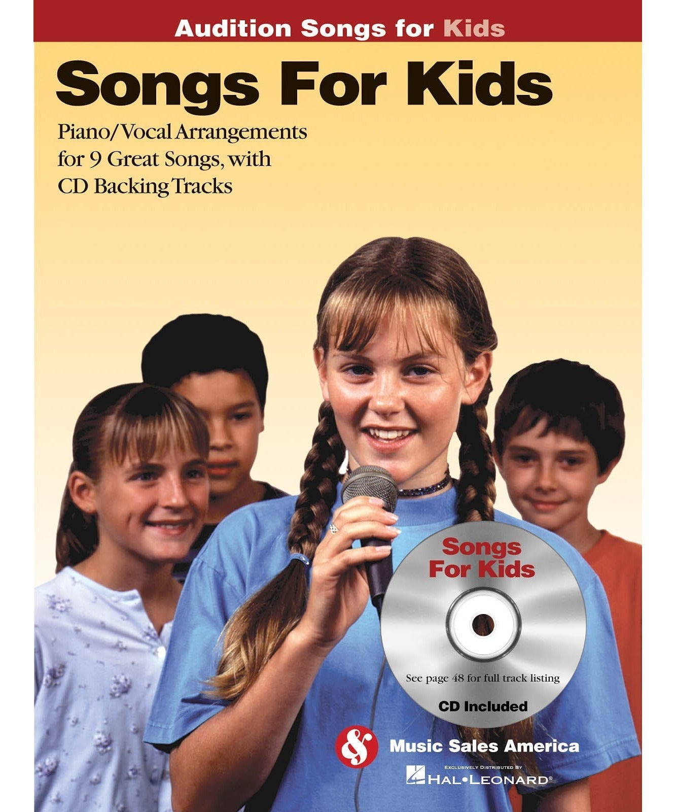 Music Audition Songs for Kids - Songs for Kids with CD (PVG) - Remenyi House of Music