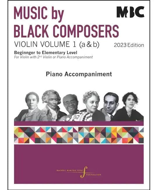 Music by Black Composers - Volume 1a & 1b (Piano Accompaniment) - Remenyi House of Music