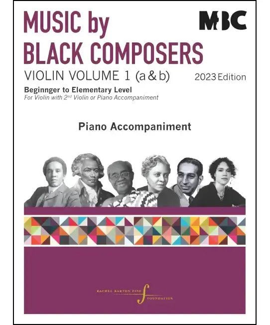 Music by Black Composers - Volume 1a & 1b (Piano Accompaniment) - Remenyi House of Music