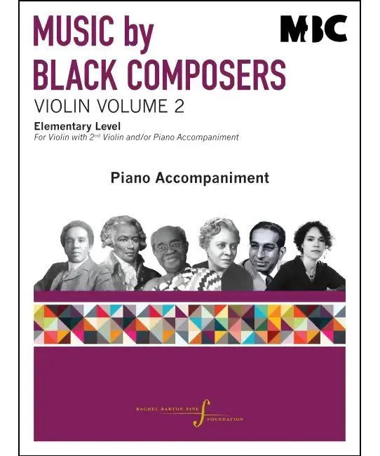 Music by Black Composers - Volume 2 (Violin Part) - Remenyi House of Music