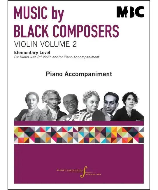 Music by Black Composers - Volume 2 (Violin Part) - Remenyi House of Music