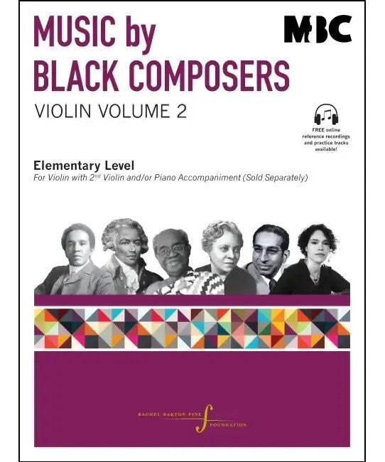 Music by Black Composers - Volume 2 (Violin Part) - Remenyi House of Music