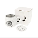 Music Dandelion Mug with Tea Strainer - Remenyi House of Music