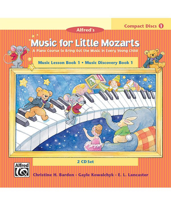 Music for Little Mozarts: CD 2 - Disc Sets for Lesson and Discovery Books, Level 1 - Remenyi House of Music