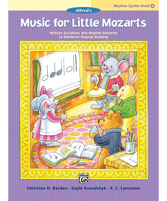 Music for Little Mozarts: Rhythm Speller, Book 4 - Remenyi House of Music