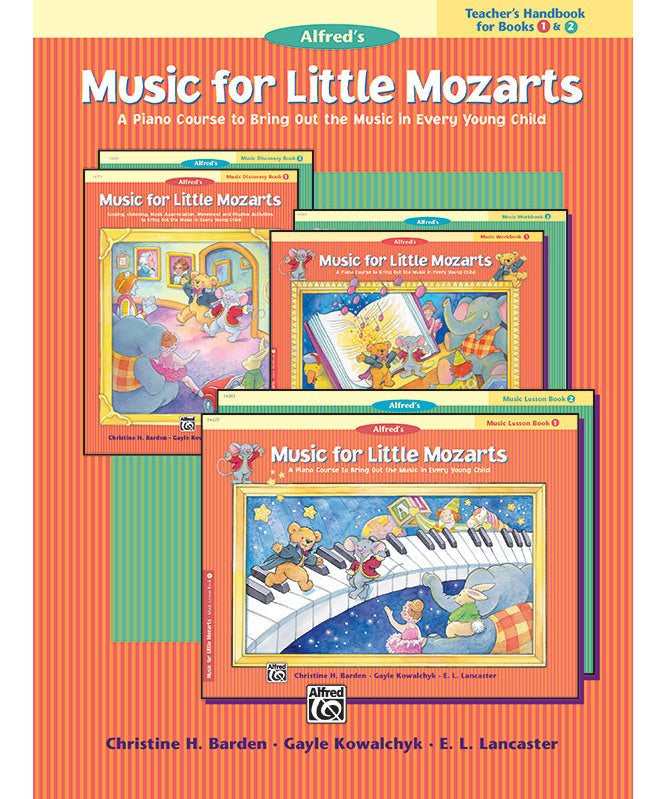 Music for Little Mozarts: Teacher's Handbook for Books 1 & 2 - Remenyi House of Music