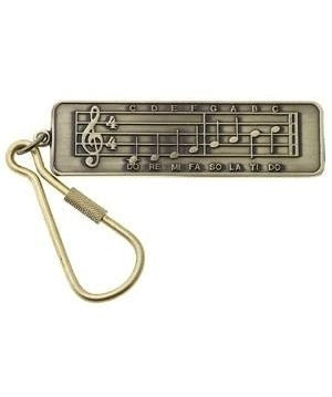 Music Keychain - Staff/Solfege - Remenyi House of Music