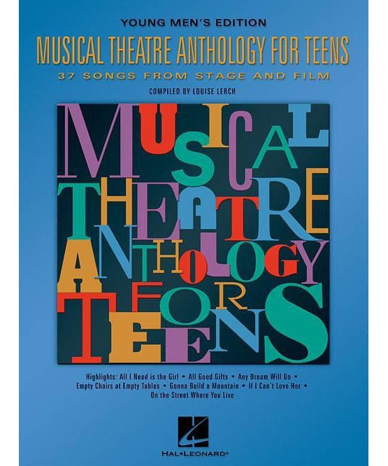 Musical Theatre Anthology for Teens (Young Men's Edition) - Remenyi House of Music