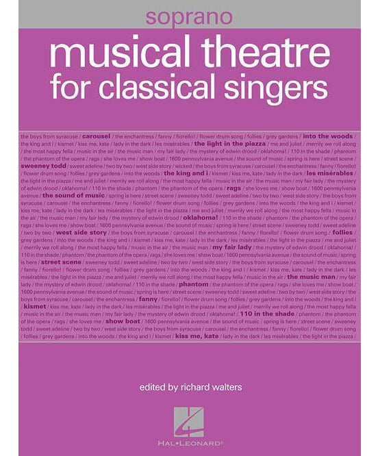 Musical Theatre for Classical Singers - Soprano - Remenyi House of Music