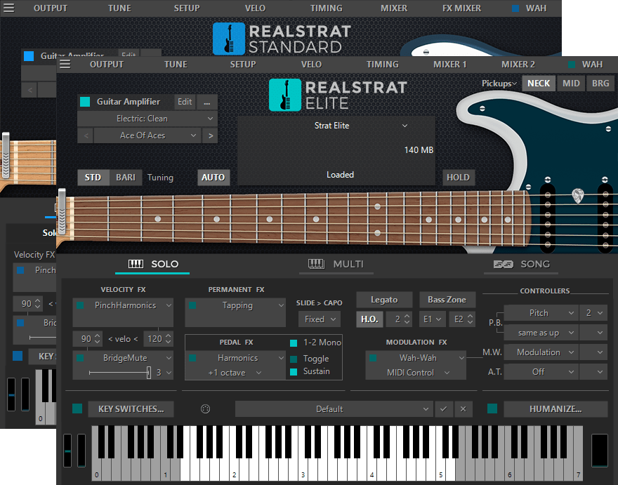 Musiclab RealStrat Electric Guitar Software - Remenyi House of Music