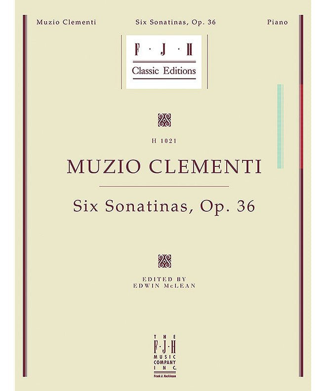 Muzio Clementi - Six Sonatinas Op. 36 - Remenyi House of Music