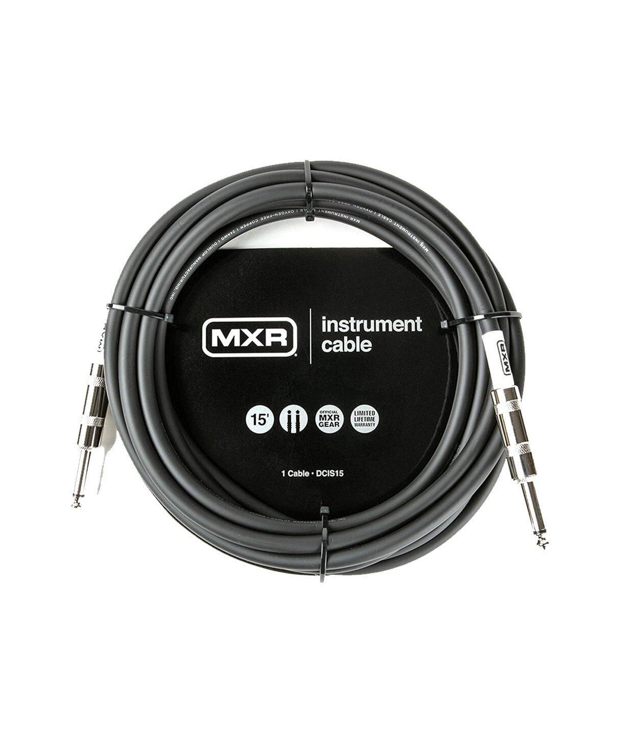 Mxr Instrument Cable 15 Ft. Black - Remenyi House of Music