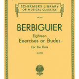 Benoit Berbiguier: Eighteen Exercises or Etudes