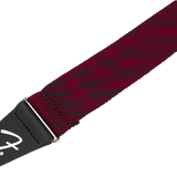 Fender Modern Tweed Strap, Black/Red 2"