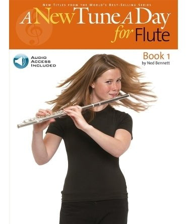 Ned Bennett: New Tune A Day For Flute (with audio download) - Remenyi House of Music