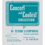 Collection Concert et Concours pour Saxophone Ténor Sib