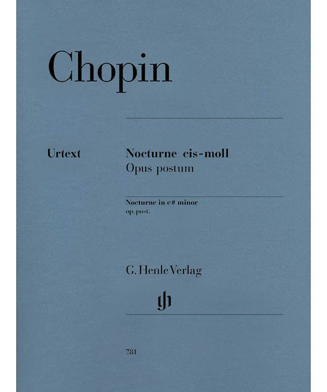 Nocturne in C Sharp minor Op. Posth. - Remenyi House of Music