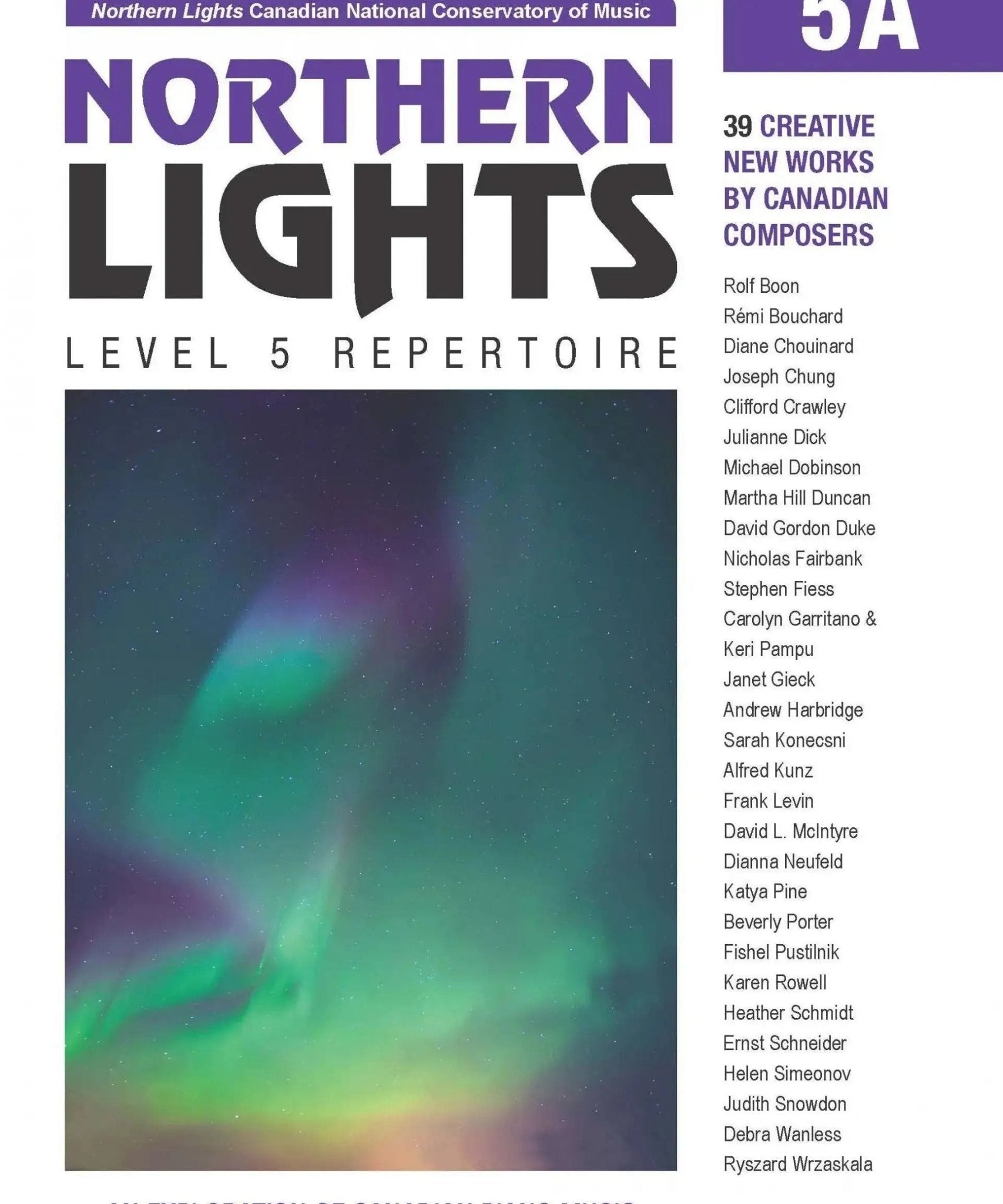 Northern Lights 5A Repertoire - Remenyi House of Music