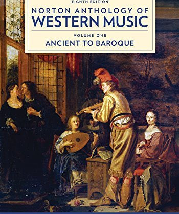 Norton Anthology of Western Music, Volume 1, Eighth Edition - Remenyi House of Music