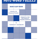 Note - Word Puzzles - Bass Clef Crossword Puzzles - Remenyi House of Music