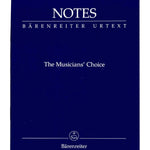 Notes - Baerenreiter Musician's Choice Dark Blue - Remenyi House of Music