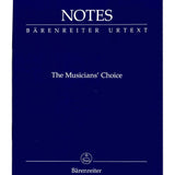 Notes - Baerenreiter Musician's Choice Dark Blue - Remenyi House of Music