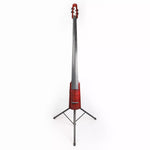 NS Design WAV 4 - String Electric Upright Bass in Trans Red - Remenyi House of Music