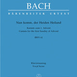 Nun komm, der Heiden Heiland BWV 61 - Remenyi House of Music
