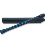 Nuvo Recorder+ Baroque Fingering with Hard Case Black/Blue - Remenyi House of Music